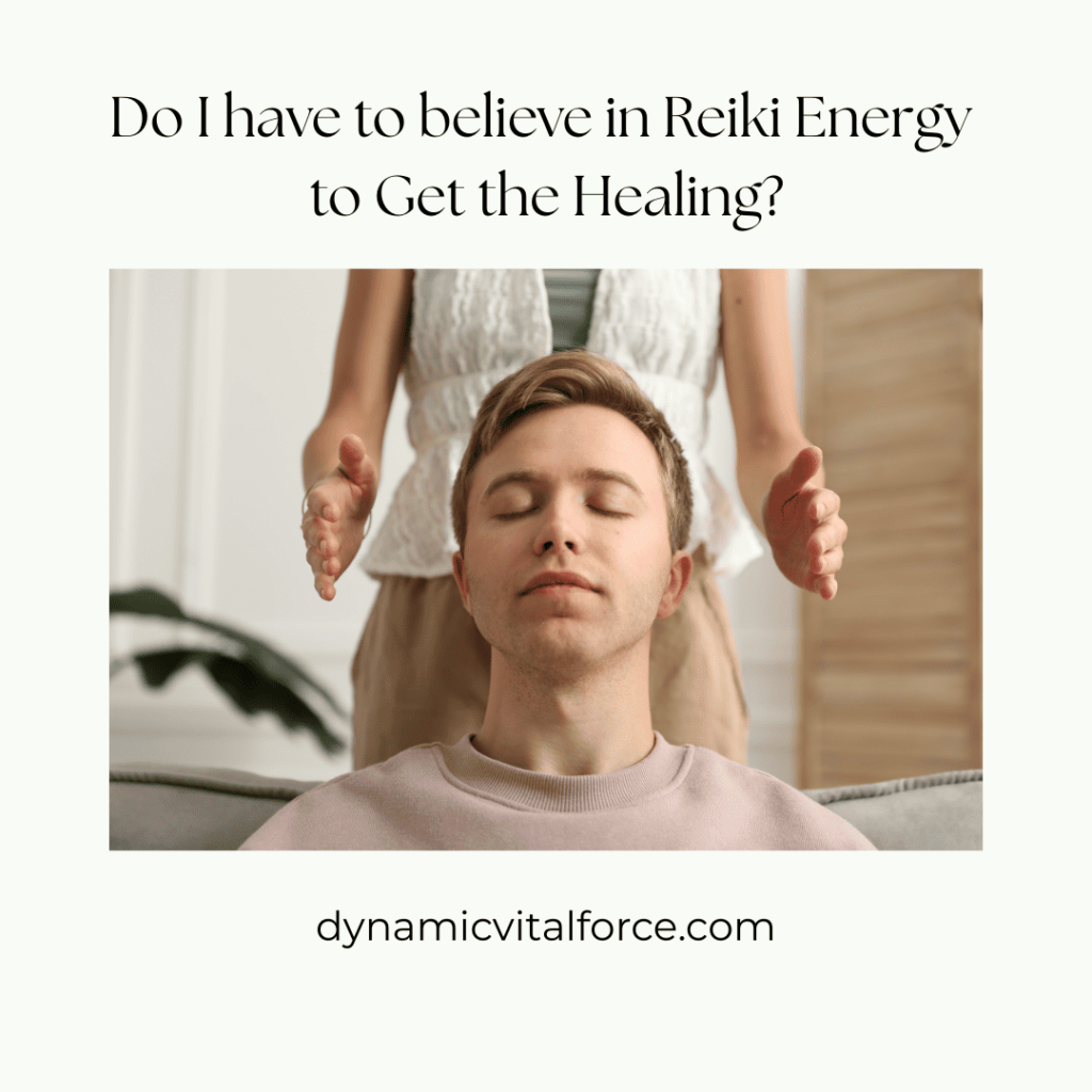 Boy in a reiki healing session