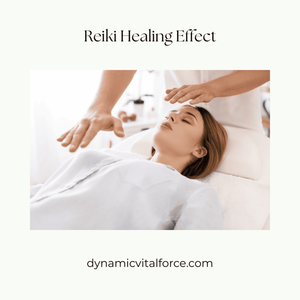 woman receiving Reiki Energy Healing from practitioner